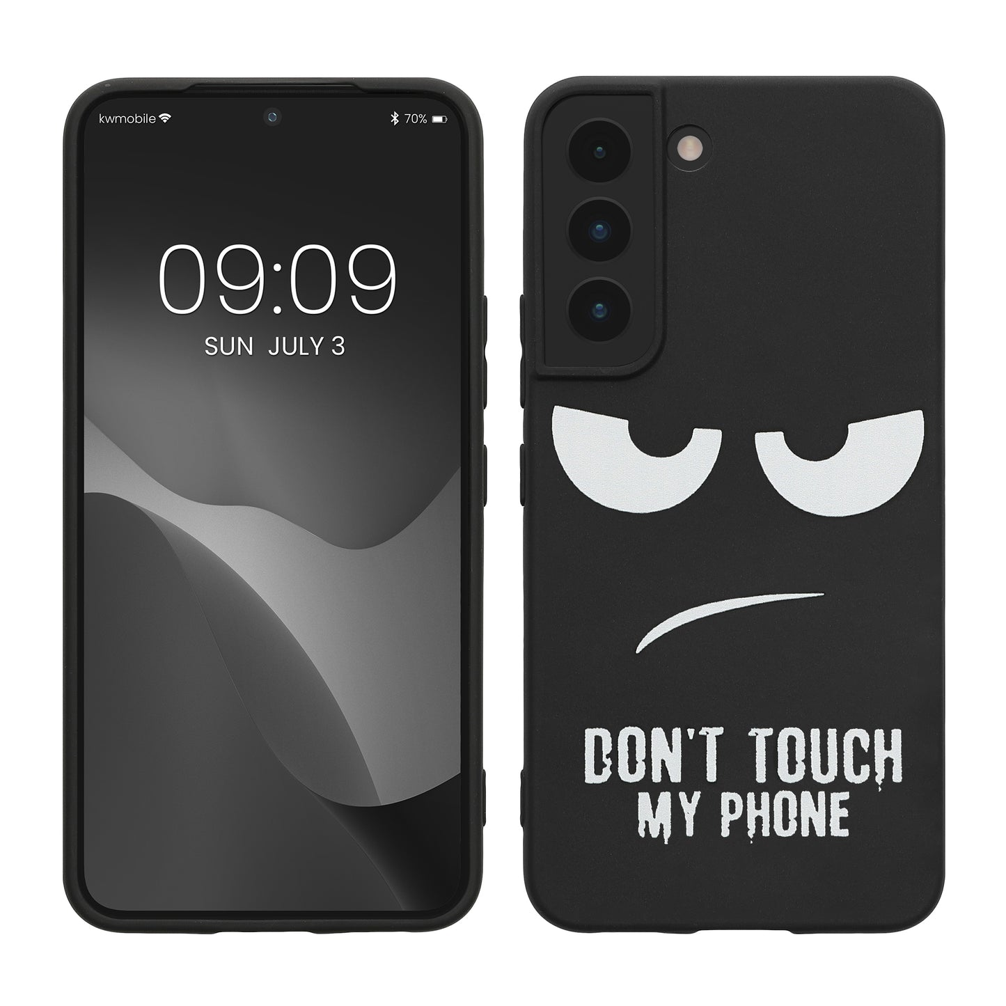 kwmobile Case Compatible with Samsung Galaxy S22 - Silicone Phone Cover