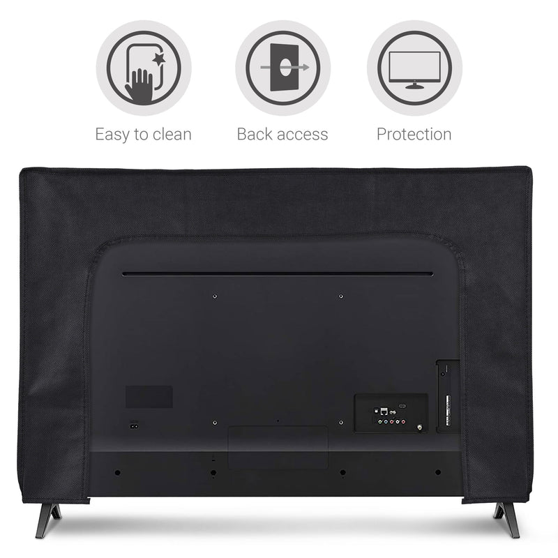 kwmobile 24" TV Cover Indoor Television Sleeve Screen Protector Cover TV Screen Dust Cover TV Cover