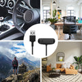 kwmobile USB Cable Charger compatible with Fitbit Inspire 3 Charging Cable - Smartwatch Replacement Cable - Fitness Tracker Charging Cable