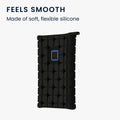 kwmobile Case compatible with Samsung T7 Touch Portable SSD Hard Drive Protective Cover for Portable SSD