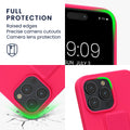 kwmobile Phone Case for Apple iPhone 14 Pro Max Case with Finger Holder and Stand Protective Cover