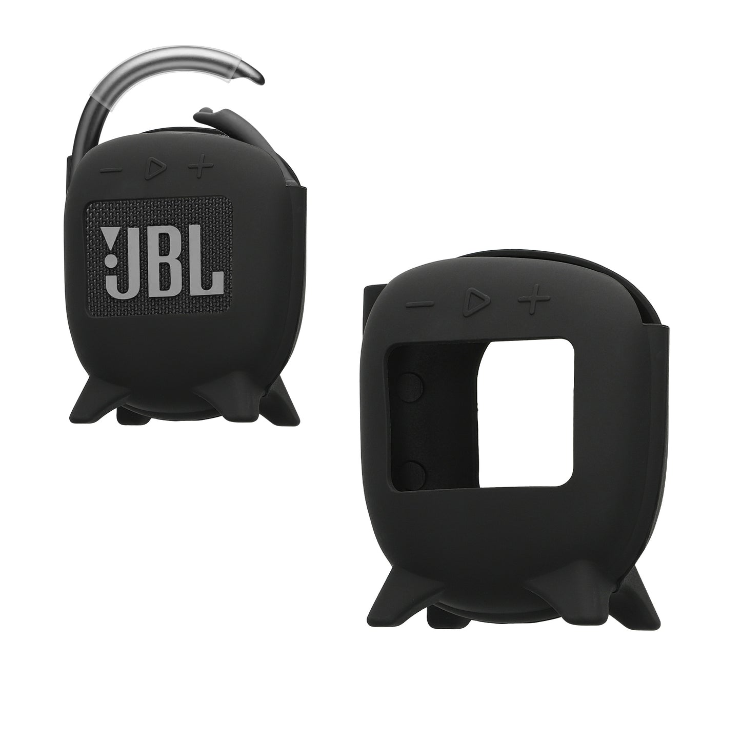 kwmobile Case compatible with JBL Clip 4 - Protective Cover for Mini Speaker - Bluetooth Speaker Cover
