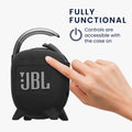 kwmobile Case compatible with JBL Clip 4 - Protective Cover for Mini Speaker - Bluetooth Speaker Cover
