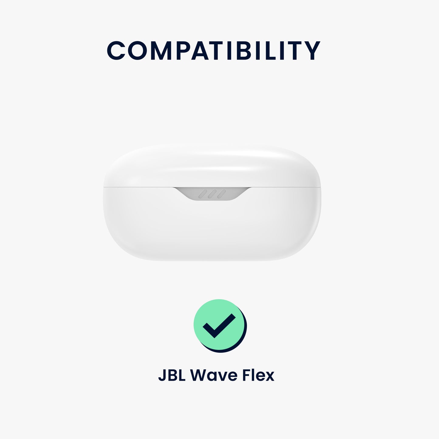 kwmobile Case Compatible with JBL Wave Flex / Wave Flex 2 Headphones