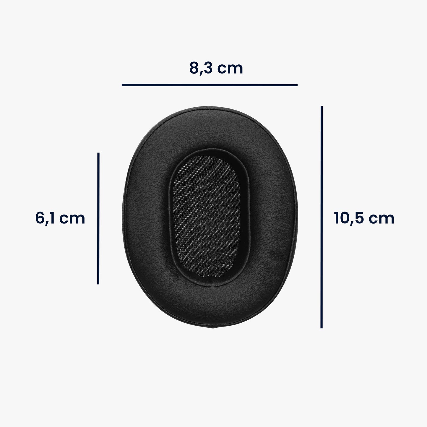 kwmobile Ear Pads for Sony WH-XB900N Headphones Replacement Over-Ear Headphones