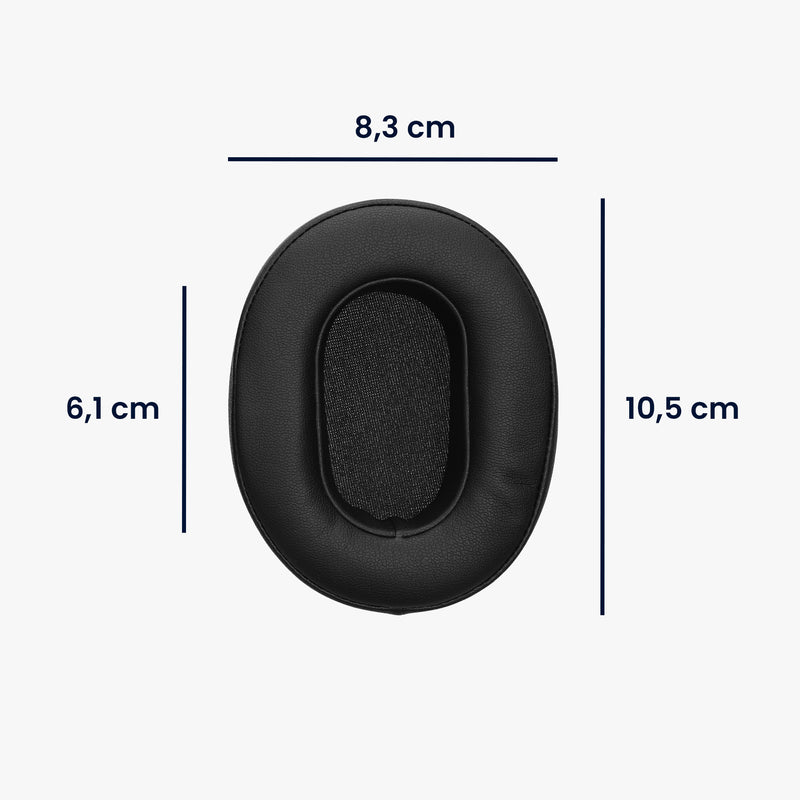 kwmobile Ear Pads for Sony WH-XB900N Headphones Replacement Over-Ear Headphones