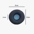 kwmobile Ear Pads for Sony WH-XB700 Headphones Replacement Parts Over Ear Headphones