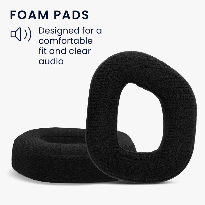 kwmobile Ear Pads for Corsair HS80 - Replacement Ear Cushions - Headphone Spare Parts - Replacement Ear Pads for Over Ear Headphones
