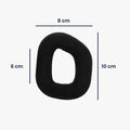 kwmobile Ear Pads for Corsair HS80 - Replacement Ear Cushions - Headphone Spare Parts - Replacement Ear Pads for Over Ear Headphones