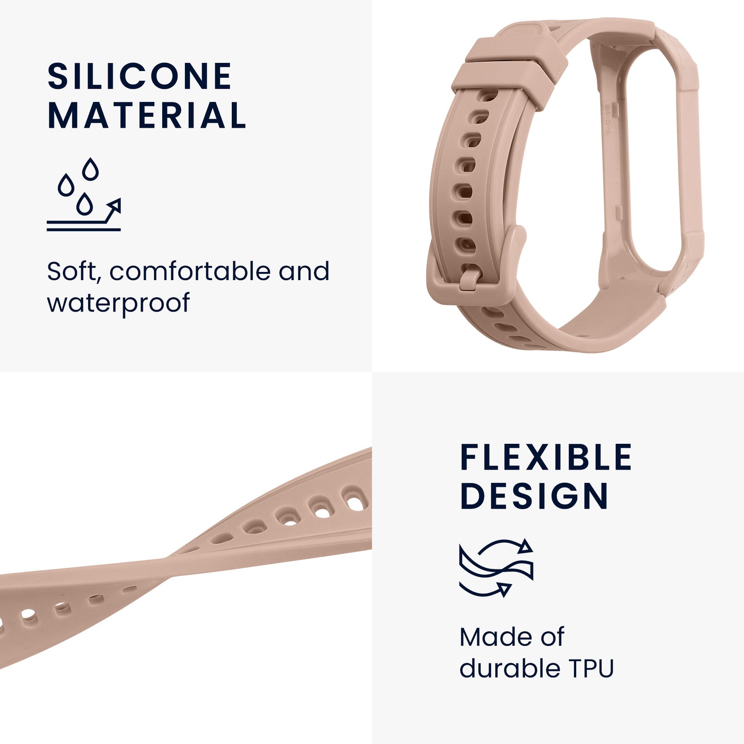 Sports Strap for Xiaomi Mi Band 6 / Band 5 / Band 4