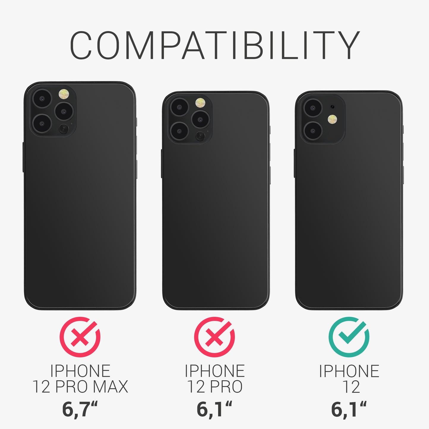 Back Protective Film compatible with Apple iPhone 12