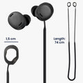 kwmobile Lanyard compatible with Google Pixel Buds Pro Headphones - Headphone Holder Strap