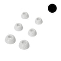 kwmobile 6x Ersatz In Ear Kopfhörer kompatibel mit Google Pixel Buds Pro - 3 Größen - Polster Ohrstöpsel In-Ear Ohrhörer - Schwarz matt Schwarz matt  