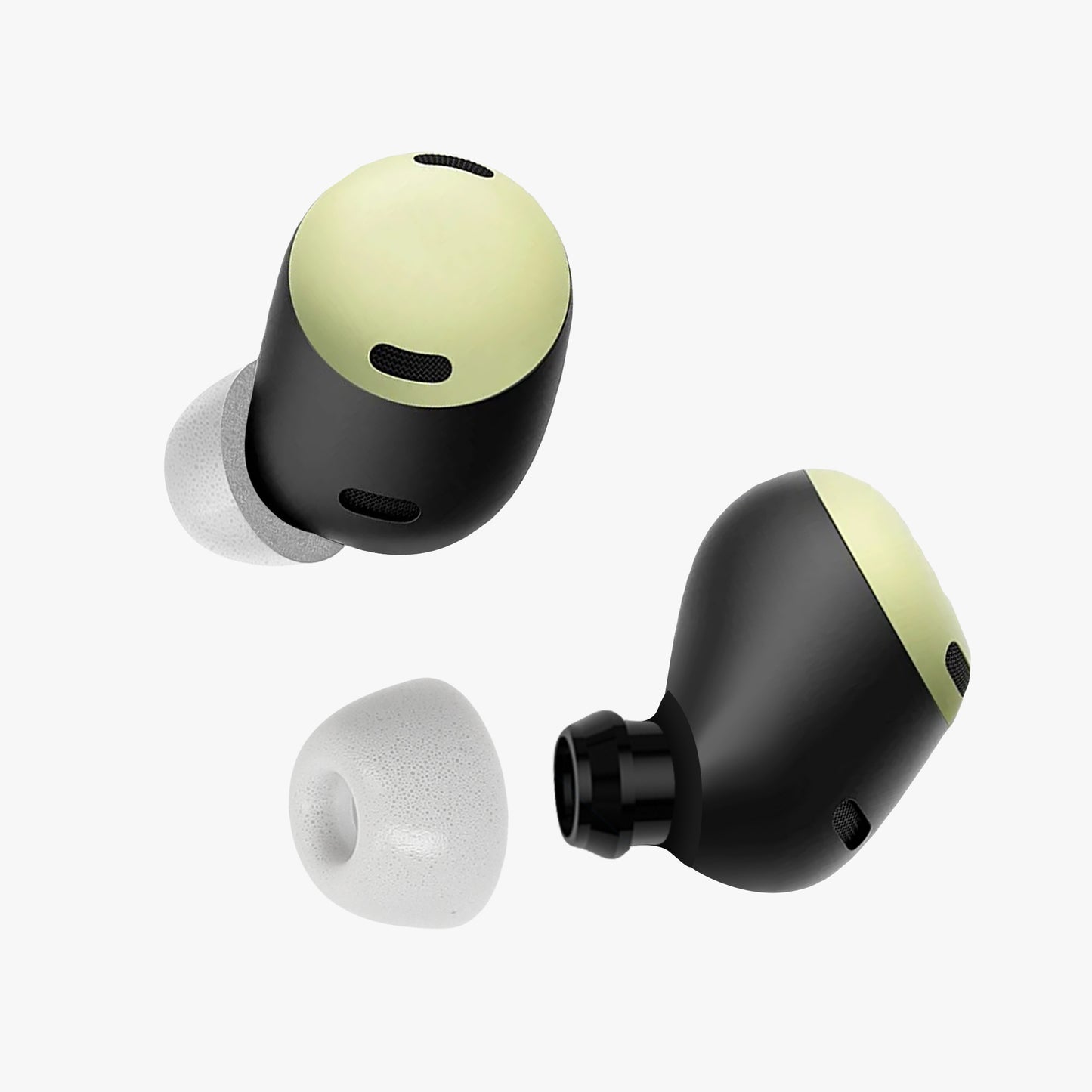 kwmobile Replacement In-Ear Headphones compatible with Google Pixel Buds Pro Cushions Earplugs In-Ear Earphones