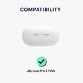 kwmobile Case Compatible with JBL Live Pro 2 TWS Headphones