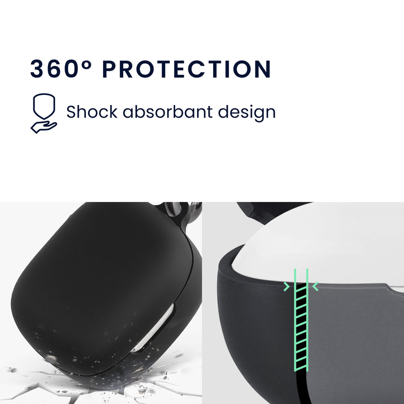 kwmobile Case Compatible with JBL Live Pro 2 TWS Headphones