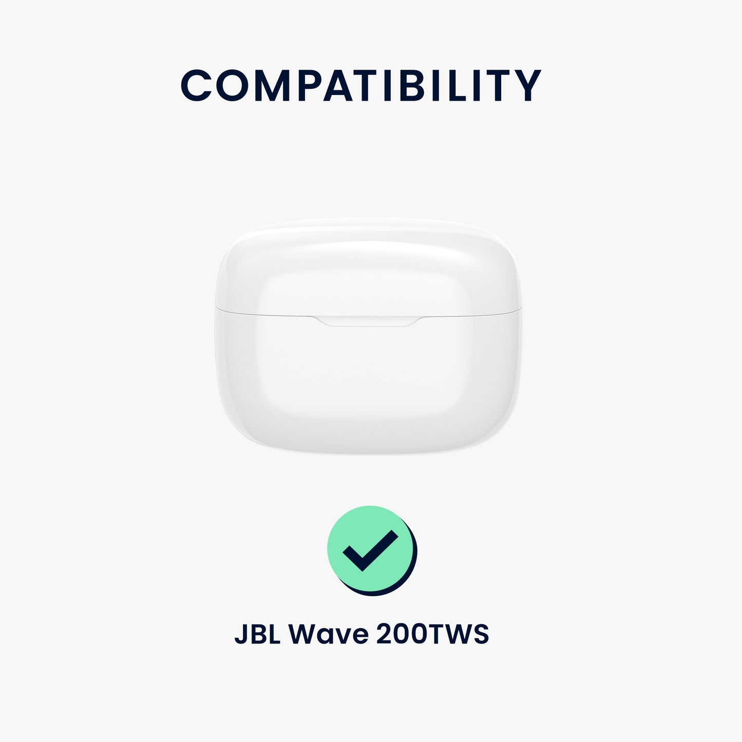 Silicone Case for JBL Wave 200TWS Don't touch my Headphones