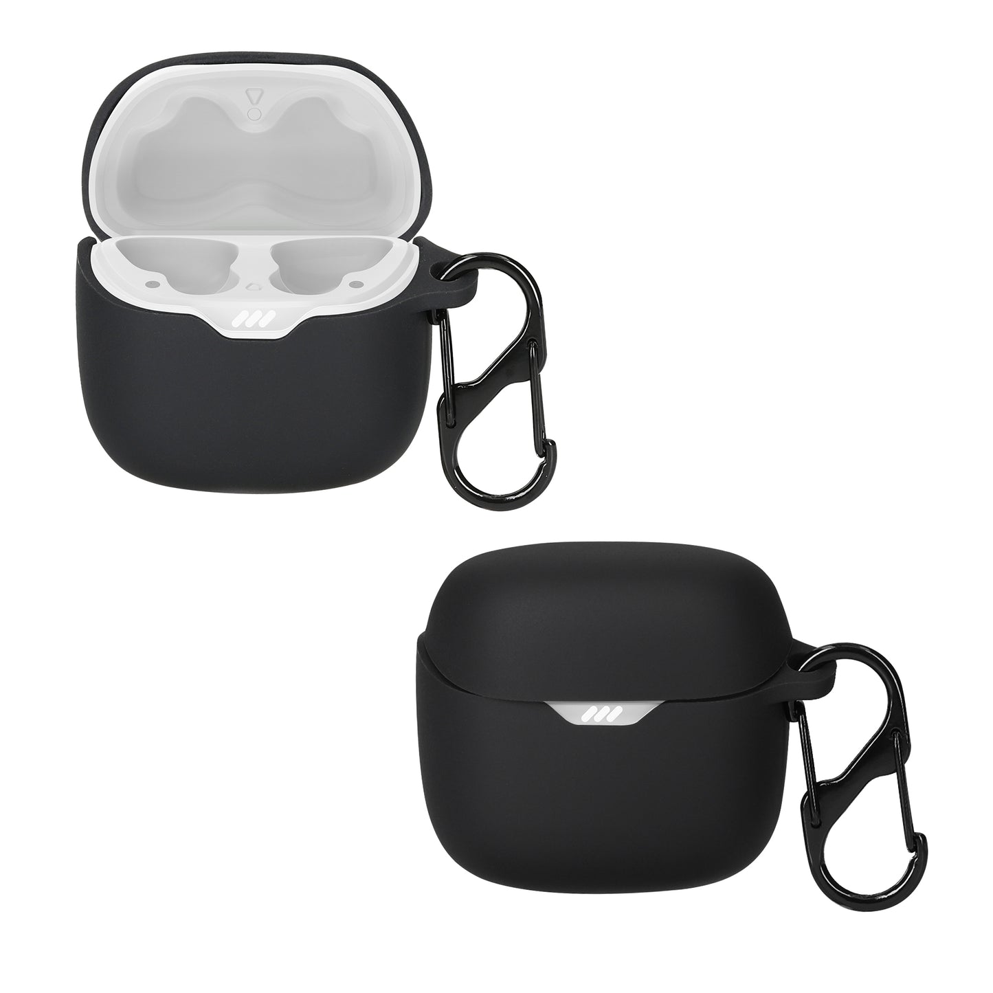 kwmobile Case Compatible with JBL Tune Flex Case - Headphone Case - TPU Cover - Protective Case