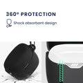 kwmobile Case Compatible with JBL Tune Flex Case - Headphone Case - TPU Cover - Protective Case