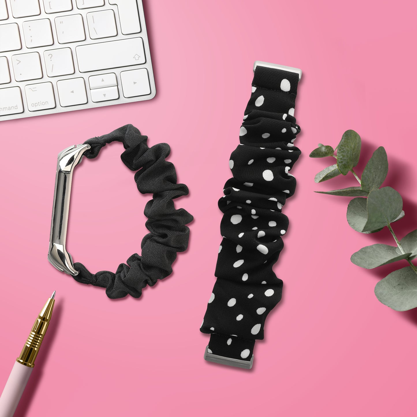 kwmobile Replacement Strap compatible with Fitbit Versa 4 / Sense 2 / Versa 3 / Sense