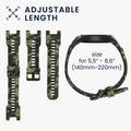 kwmobile Strap Compatible with Huami Amazfit T-Rex / T-Rex Pro Strap - Fitness Tracker Sport Band Made of TPU and Silicone