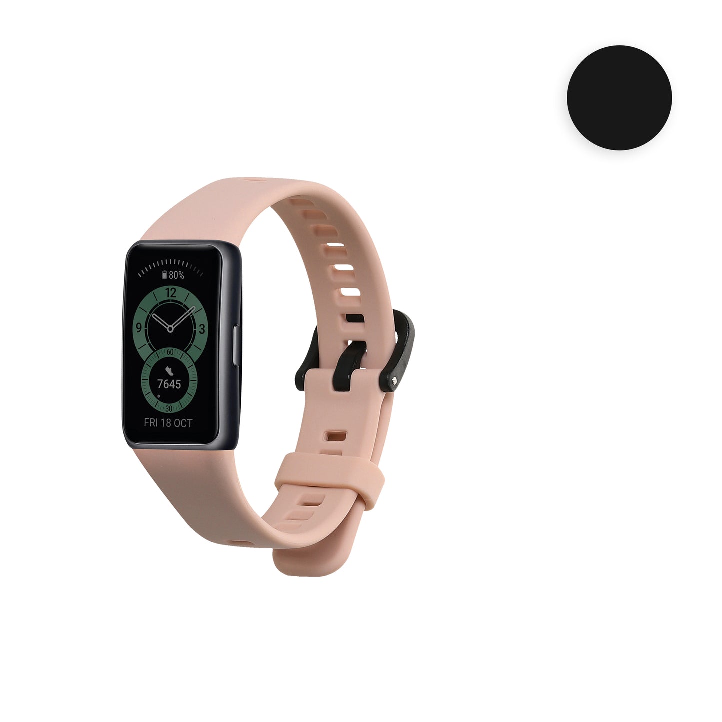 kwmobile Silikon Uhrenarmband für Huawei Band 6 Armband - Ersatzarmband für Fitnesstracker - Wechselarmband Smartwatch - Altrosa Altrosa  
