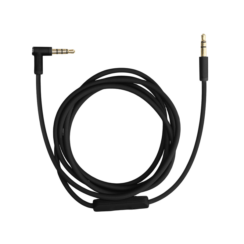 kwmobile Headphone Cable for Beats Studio 3 / Solo 3 / Solo2 / Studio 2 / Studio 1 / Mixr - Replacement Cable 140 cm Microphone Volume Control - 3.5mm Jack