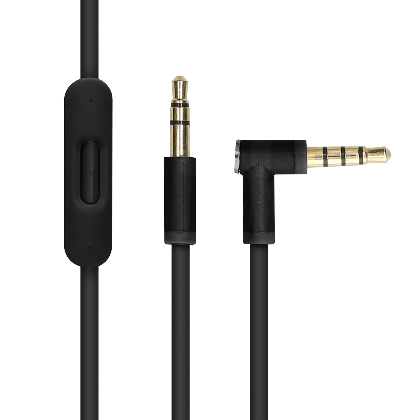 kwmobile Headphone Cable for Beats Studio 3 / Solo 3 / Solo2 / Studio 2 / Studio 1 / Mixr - Replacement Cable 140 cm Microphone Volume Control - 3.5mm Jack