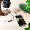 kwmobile Headphone Cable for Beats Studio 3 / Solo 3 / Solo2 / Studio 2 / Studio 1 / Mixr - Replacement Cable 140 cm Microphone Volume Control - 3.5mm Jack