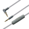 kwmobile Headphone Cable for Beats Studio 3 / Solo 3 / Solo2 / Studio 2 / Studio 1 / Mixr - Replacement Cable 140 cm Microphone Volume Control - 3.5mm Jack