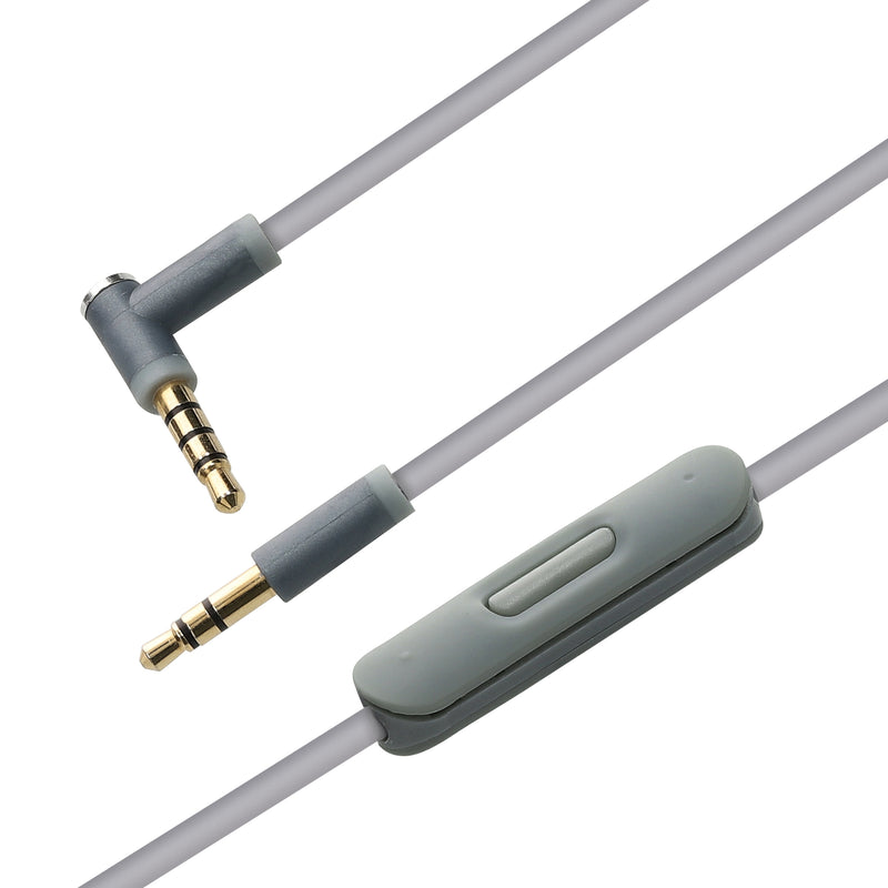 kwmobile Headphone Cable for Beats Studio 3 / Solo 3 / Solo2 / Studio 2 / Studio 1 / Mixr - Replacement Cable 140 cm Microphone Volume Control - 3.5mm Jack