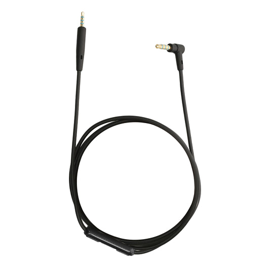 kwmobile Kopfhörerkabel für JBL E30 / E50 / E55BT / E65 BTNC / LIVE 500BT / TUNE 600 BTNC / LIVE 650 BTNC - Ersatz Kabel 150 cm Mikrofon Lautstärkeregler - 3.5mm Klinke Schwarz  