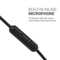 kwmobile Headphone Cable for JBL E30 / E50 / E55BT / E65 BTNC / LIVE 500BT / TUNE 600 BTNC / LIVE 650 BTNC - Replacement Cable with Microphone Volume Control - 3.5mm Jack
