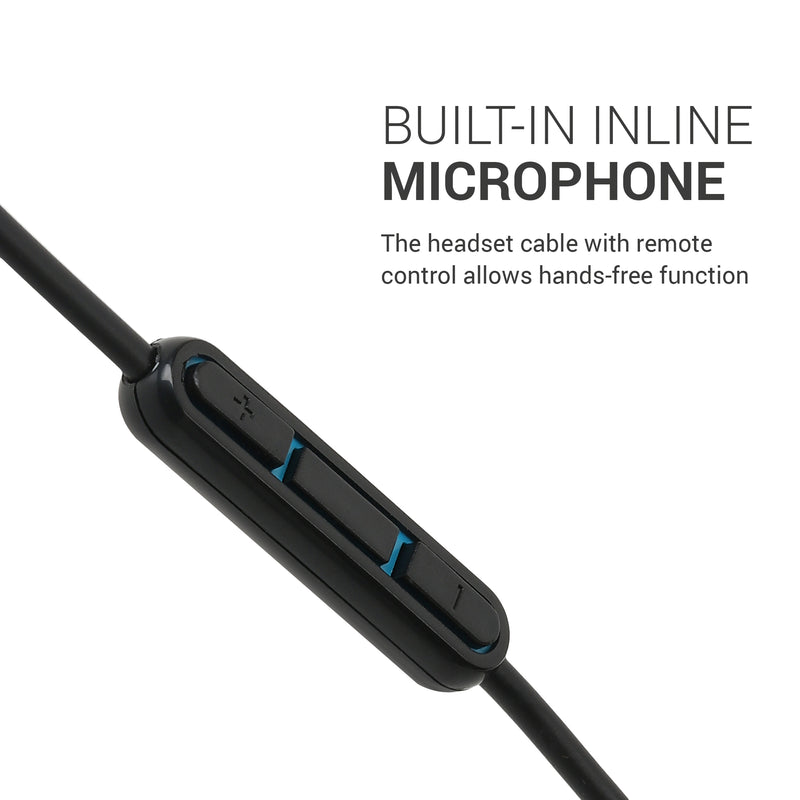 kwmobile Headphone Cable for JBL E30 / E50 / E55BT / E65 BTNC / LIVE 500BT / TUNE 600 BTNC / LIVE 650 BTNC - Replacement Cable with Microphone Volume Control - 3.5mm Jack