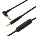 kwmobile Headphone Cable for JBL E30 / E50 / E55BT / E65 BTNC / LIVE 500BT / TUNE 600 BTNC / LIVE 650 BTNC - Replacement Cable with Microphone Volume Control - 3.5mm Jack