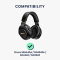 kwmobile Headphone Cable compatible with Shure SRH440A / SRH840A / SRH440 / SRH840 Replacement Cable 300 cm 3.5mm Jack with 6.35mm Adapter