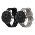 kwmobile Watch Strap for Withings ScanWatch 38mm / Steel HR 36mm / Move ECG - Fitness Tracker Band Set - Replacement Smartwatch Strap