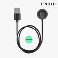 kwmobile USB Cable Charger compatible with Michael Kors GEN 6 / GEN 5e / GEN 5 / GEN 4 Watch / Skagen Falster 2 Charging Cable - Smartwatch Replacement Cable - Fitness Tracker Charging Cable