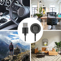 kwmobile USB Cable Charger compatible with Michael Kors GEN 6 / GEN 5e / GEN 5 / GEN 4 Watch / Skagen Falster 2 Charging Cable - Smartwatch Replacement Cable - Fitness Tracker Charging Cable