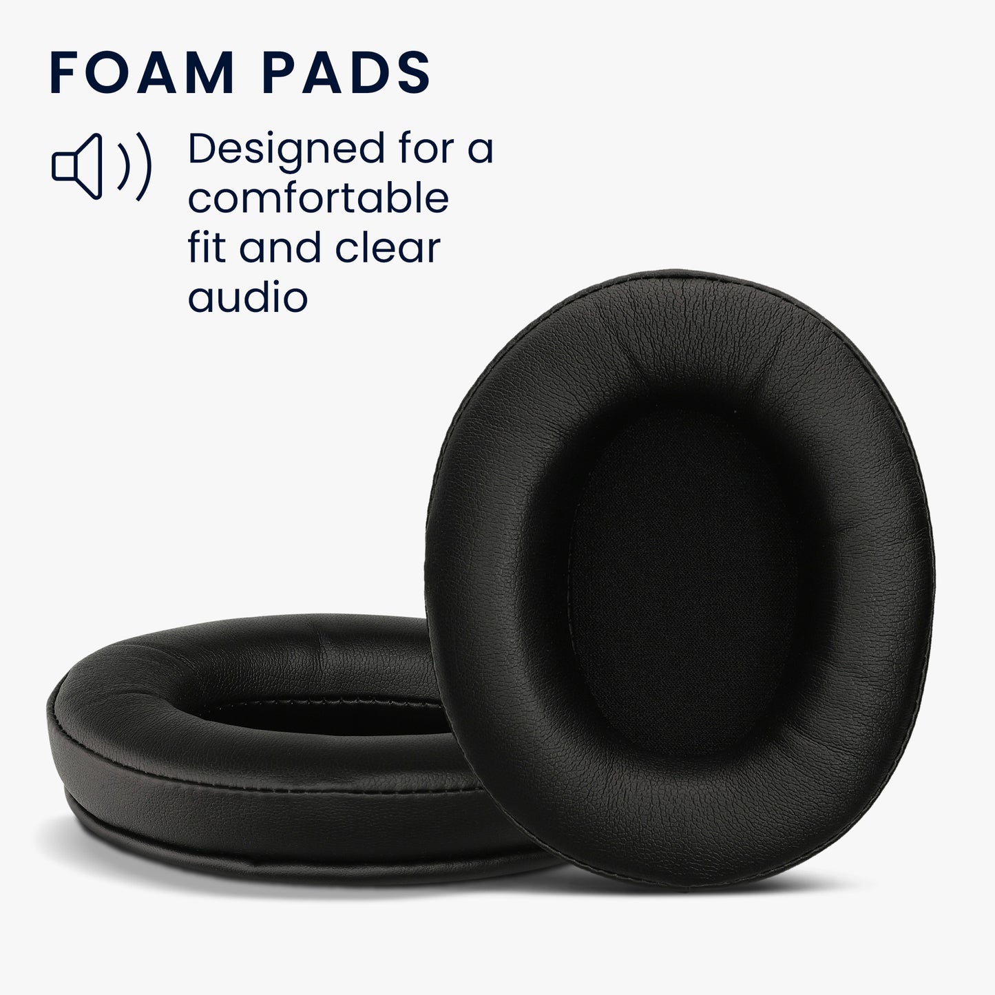 kwmobile Ear Pads for Kingston HyperX Cloud Stinger / Cloud Stinger S / Cloud Stinger Core / Cloud Mix Ear Cushions Replacement Earpads Headphone Replacement Parts Headphone Replacement Pads for Over Ear Headphones
