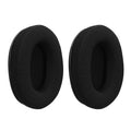 kwmobile 2x Mesh Polyester Ohr Polster für Kingston HyperX Cloud Alpha S Ohrpolster - Ersatz Ohrpolster - Kopfhörer Ersatzteile - Kopfhörer Ersatzpolster für Over Ear Headphones Schwarz  