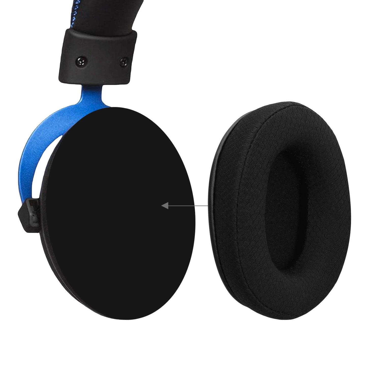 2x Mesh Earpads for Kingston HyperX Cloud Alpha S