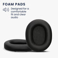 kwmobile Ear Pads for Sony WH-1000XM5 Earpads Replacement Headphone Spare Parts Over Ear Headphones