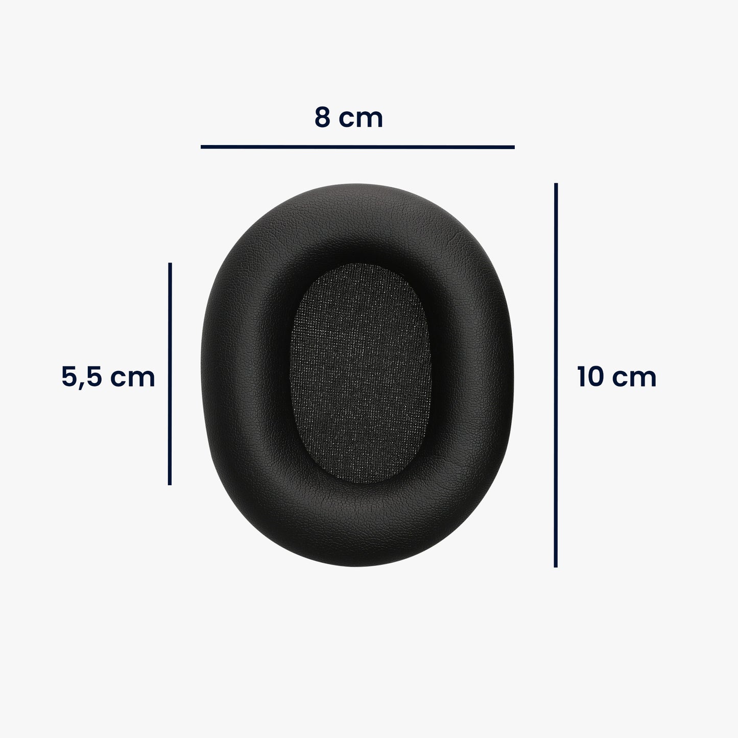 kwmobile Ear Pads for Sony WH-1000XM5 Earpads Replacement Headphone Spare Parts Over Ear Headphones