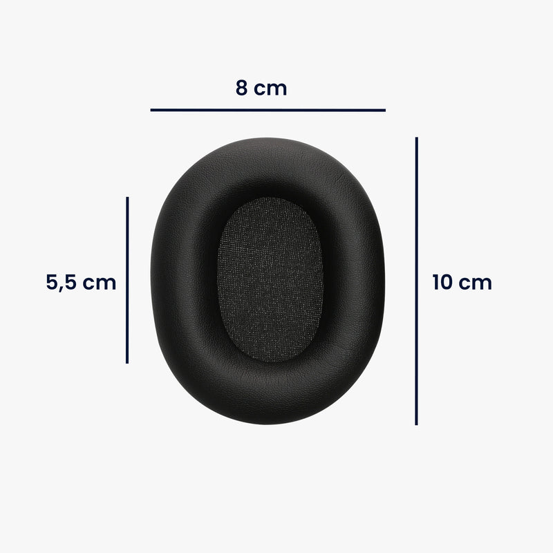 kwmobile Ear Pads for Sony WH-1000XM5 Earpads Replacement Headphone Spare Parts Over Ear Headphones