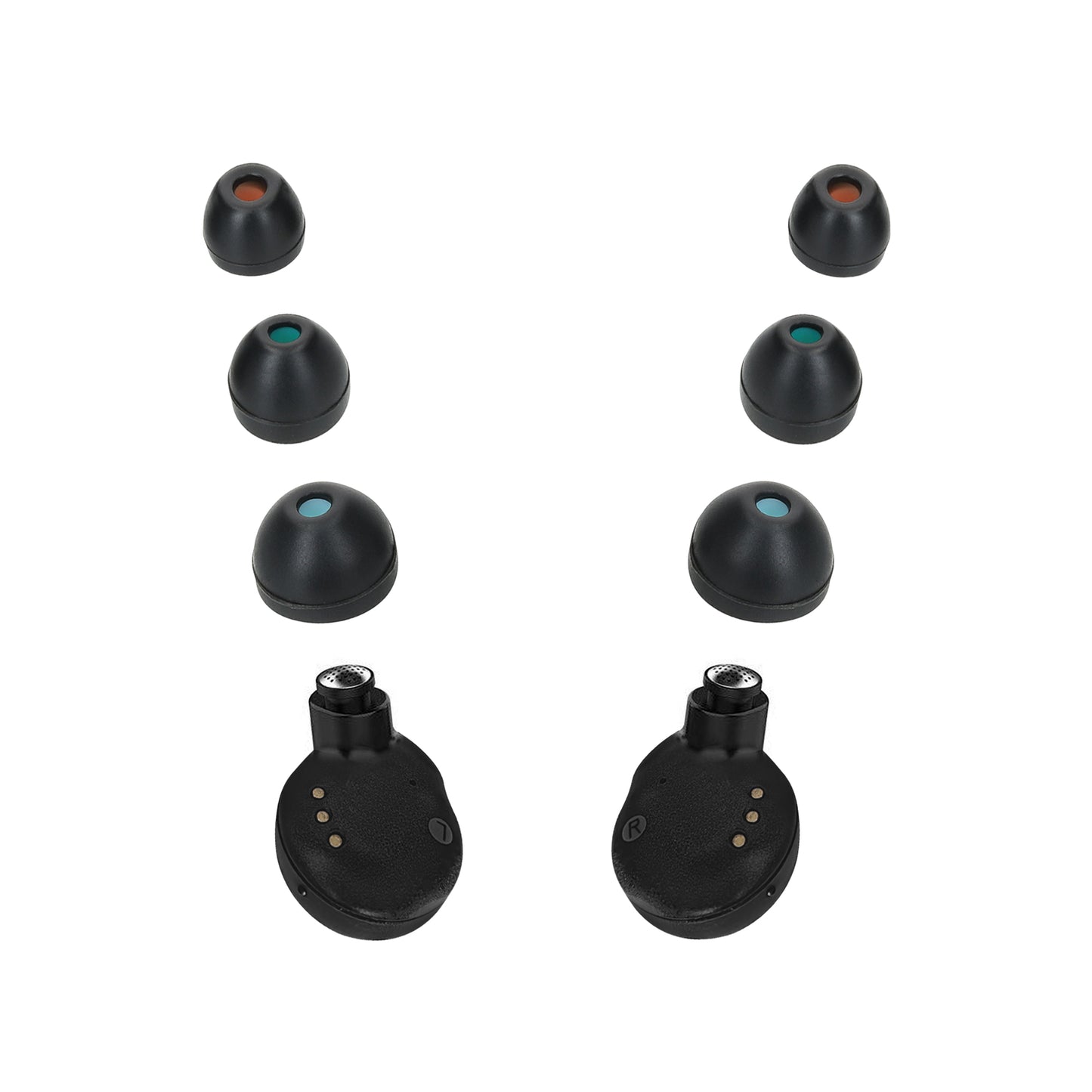 kwmobile Replacement Ear Cushions compatible with Sony WF-C500 Headphone / WI-C200 Headset In-Ear Headphones Earpads