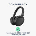 kwmobile Ear Pads for Sennheiser HD 4.50SE / HD 4.40BT / HD 4.30G / HD 4.20S Ear Cushions Replacement Headphone Spare Parts Over Ear Headphones