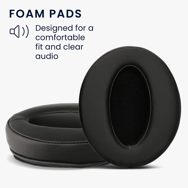 kwmobile Ear Pads for Sennheiser HD 4.50SE / HD 4.40BT / HD 4.30G / HD 4.20S Ear Cushions Replacement Headphone Spare Parts Over Ear Headphones
