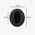 kwmobile Ear Pads for Sennheiser HD 4.50SE / HD 4.40BT / HD 4.30G / HD 4.20S Ear Cushions Replacement Headphone Spare Parts Over Ear Headphones