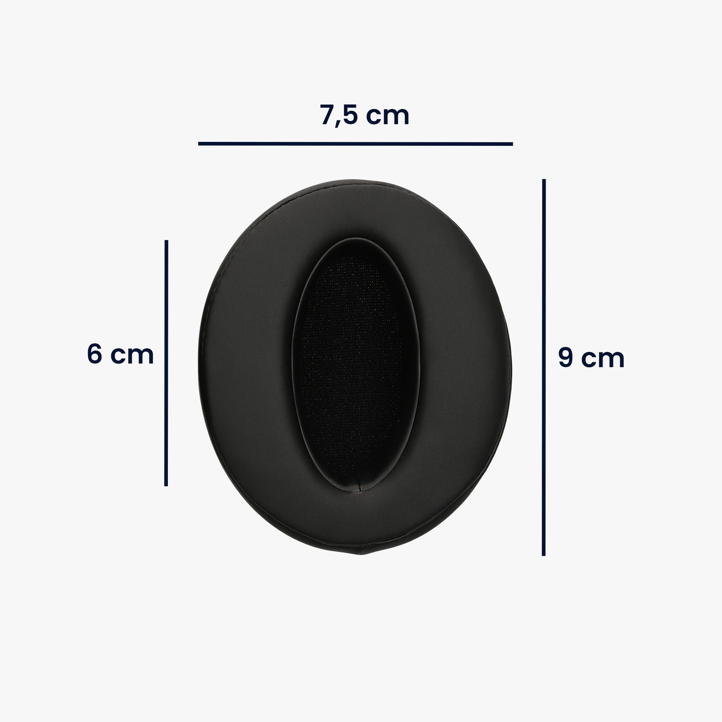 kwmobile Ear Pads for Sennheiser HD 4.50SE / HD 4.40BT / HD 4.30G / HD 4.20S Ear Cushions Replacement Headphone Spare Parts Over Ear Headphones